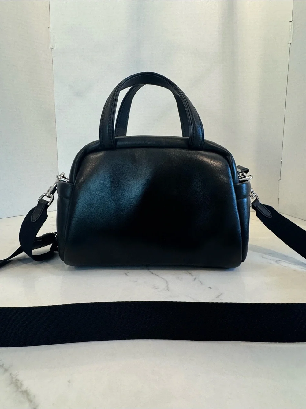 kate spade Black Puffed Satchel Handbag - Crossbody
